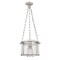 Z-Lite Cape Harbor Pendant, 1-Light, 13 In.W x 9 In.H, Brushed Nickel/Water hammered 7503P13-BN - alternate 4